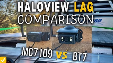 BIG DIFFERENCE! - Haloview MC7109 vs. BT7 // Camera LAG COMPARISON