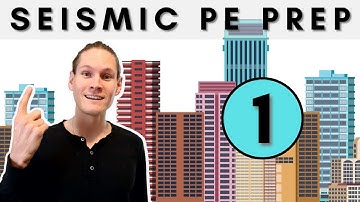 PE Seismic Example Problem - 1 #structuralengineering #engineering #civilengineering