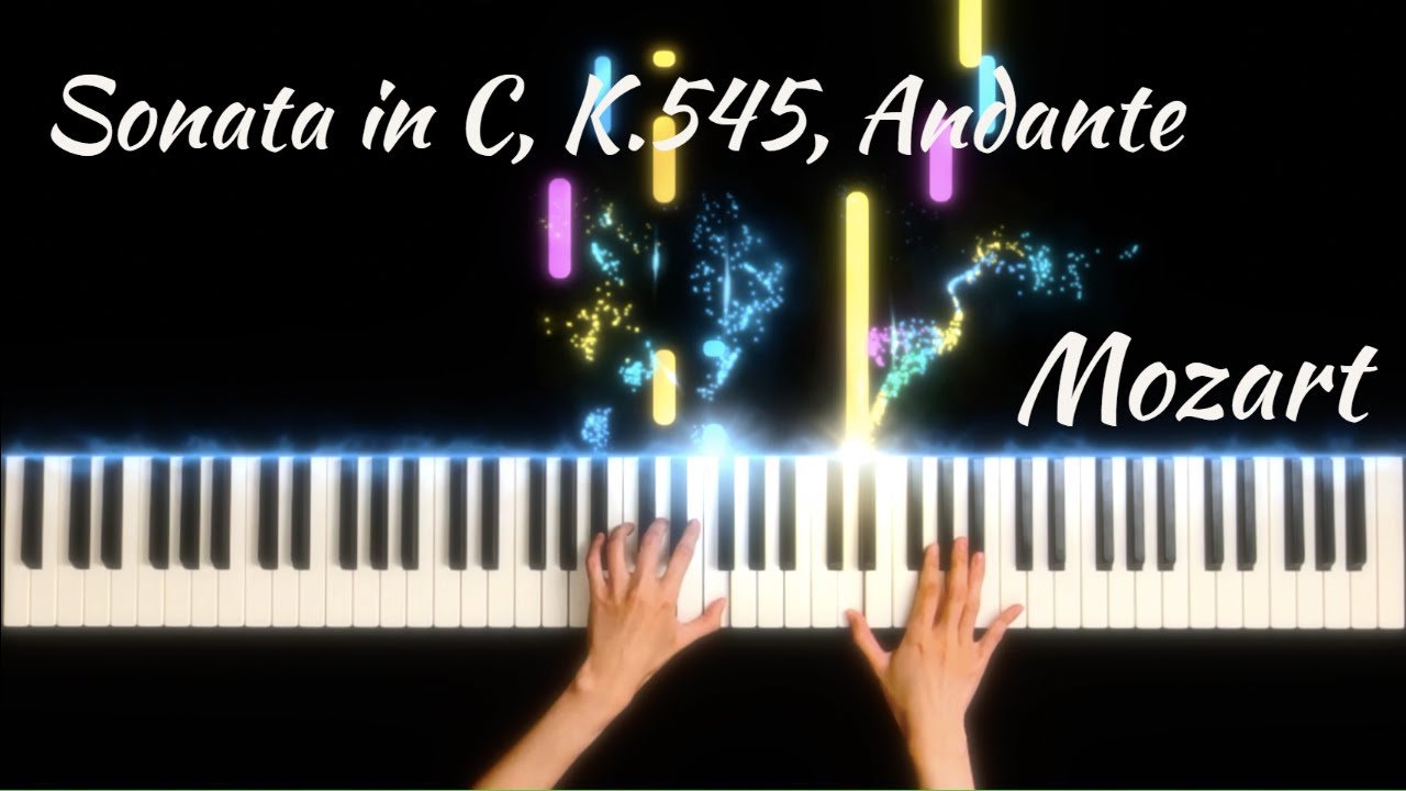 Mozart Sonata in C, K.545, Andante YouTube