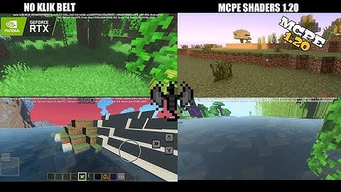 Rinovetion Shader for Minecraft Pe 1.20 // best shaders render dragon (no CLICKBAIT)