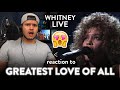 Whitney Houston Reaction Greatest Love of All LIVE (OBLITERATED IT!) | Dereck Reacts