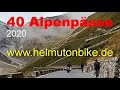 2020   "40 AlpenPässe" Motorradtour