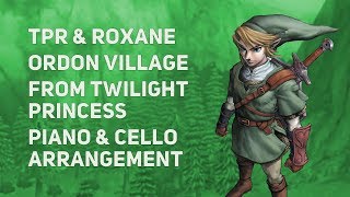 TPR & Roxane Genot - Ordon Village (from Zelda: Twilight Princess) piano and cello cover