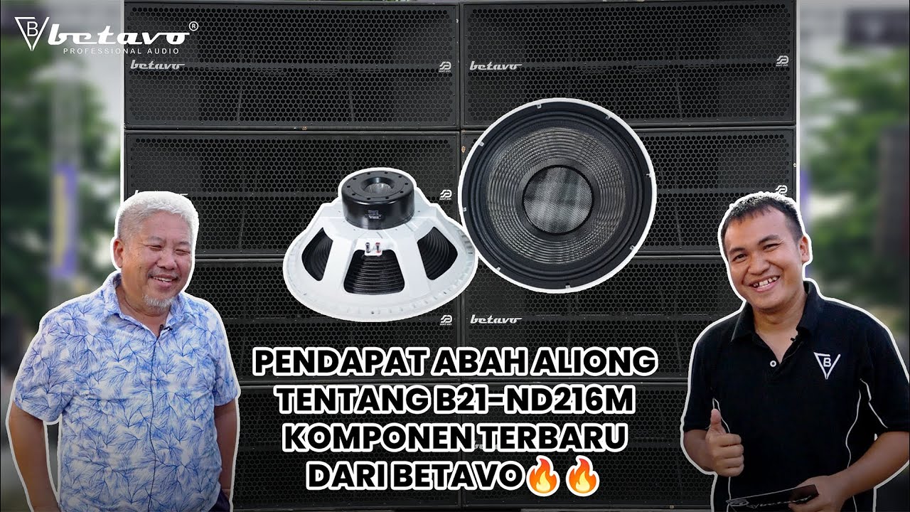 PENDAPAT ABAH ALIONG TENTANG KOMPONEN B21-ND216M TERBARU DARI BETAVO || PSSJ EXHIBITION 4 SIDOARJO