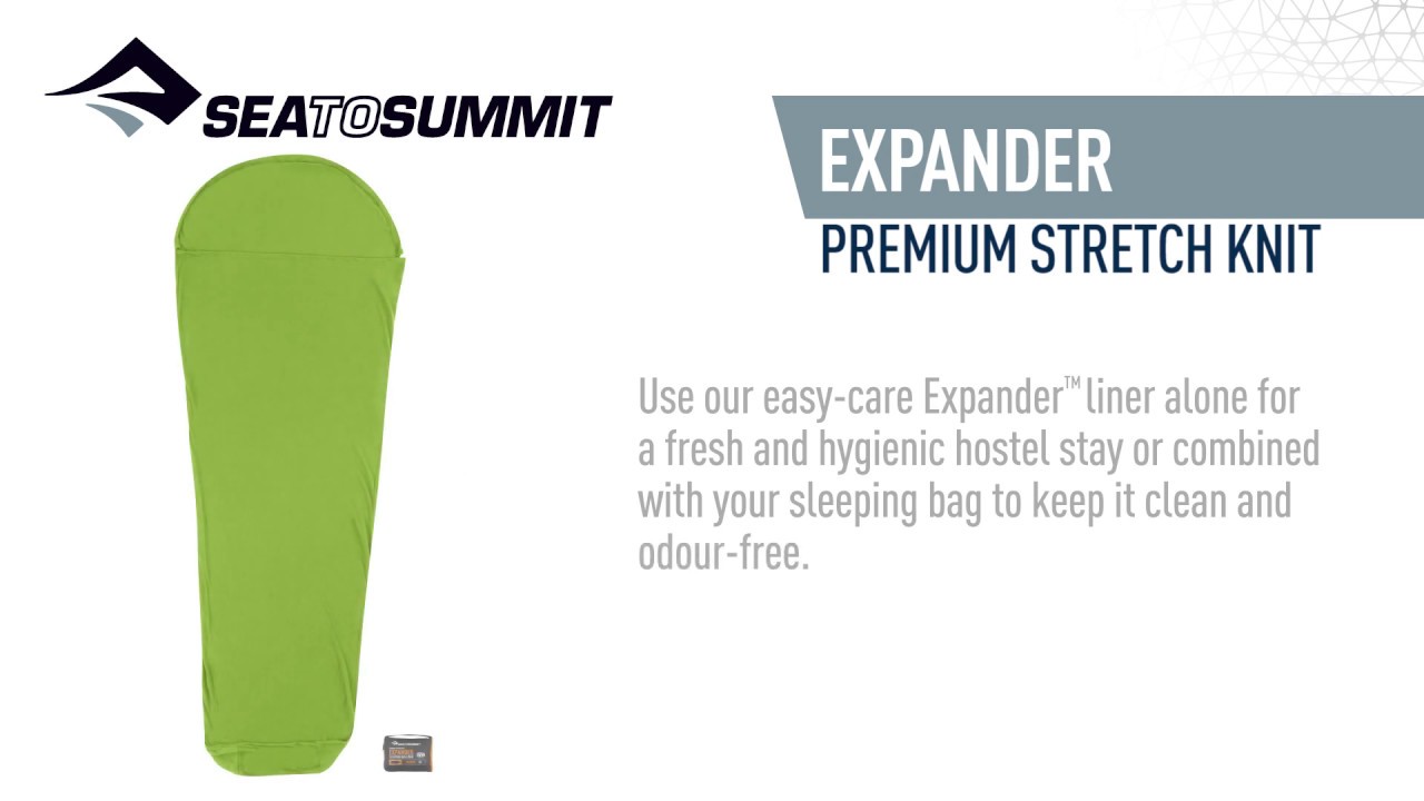 Sea to Summit Expander Travel Liner - YouTube
