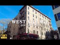 New York City Winter Walking Tour - West Village, Manhattan NYC 4K