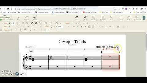 Noteflight How to Add C Major Triads into Bass Clef