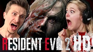 Scared Buddies Play Resident Evil 2 Until They Beat It