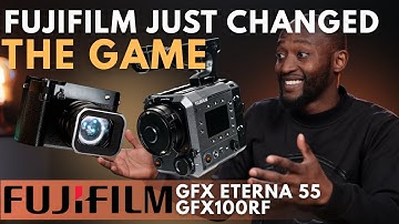 Fujifilm GFX ETERNA 55 & GFX100RF – The Cameras Redefining Cinema in 2025 #fujifilmgfxeterna55