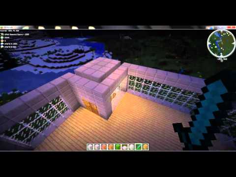 Minecraft Construction D Une Maison Moderne 1 By Darkyaza