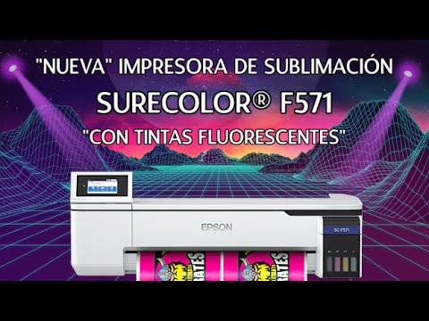 Plotter de sublimación neón Epson F571 - Geekolor