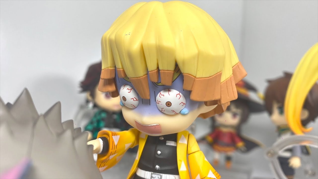 16 ねんどろいど集合 禰豆子フィギュア コマ撮り Youtube