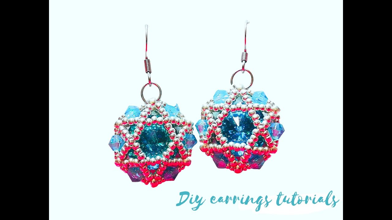 TUTORIAL ORECCHINI IDA ANCHE PER I PRINCIPIANTI /IDA EARRINGS TUTORIAL ...