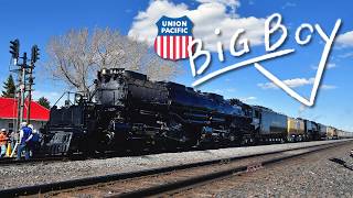 UP 4-8-8-4 Big Boy - The Largest Steam Engine Back in Action