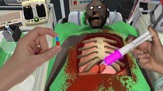 Делаю ОПЕРАЦИЮ ГРЕННИ в РЕАЛЬНОЙ жизни СИМУЛЯТОР ВРАЧА SURGEON simulator