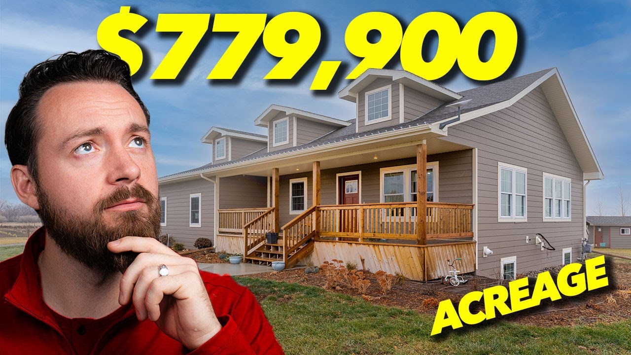 Tour a 779,900 ACREAGE Near Lethbridge Alberta! YouTube