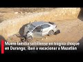 Muere familia saltillense en trágico choque en Durango; iban a vacacionar a Mazatlán