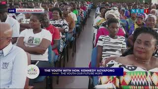 HON. KENNEDY AGYAPONG SPEAKS WISDOM TO THE YOUTH IN KUMASI