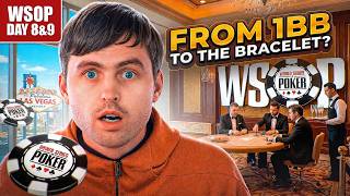 From 1 Big Blind to a WSOP Bracelet? 🌞 | 2026 WSOP Day 8&9 | Martin Kabrhel Vlog
