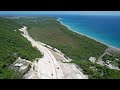 ST. Thomas Southern Coastal Highway Improvement. Drone View #kenworth #peterbilt #truck