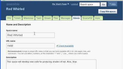 Assembla tool tutorials: The Admin Tool