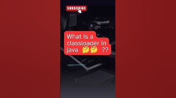 What is a Classloader in Java 🤔 ? | #shorts #java #class