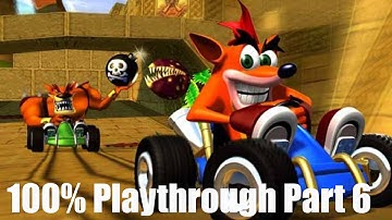 Crash Team Racing (CTR) PS1 100% Playthrough Part 6 Finale