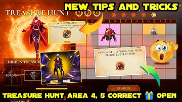 TREASURE HUNT EVENT TRICK IN FREE FIRE AREA 5 |  TREASURE HUNT AREA 4 MISSION KAISE COMPLETE KAREN