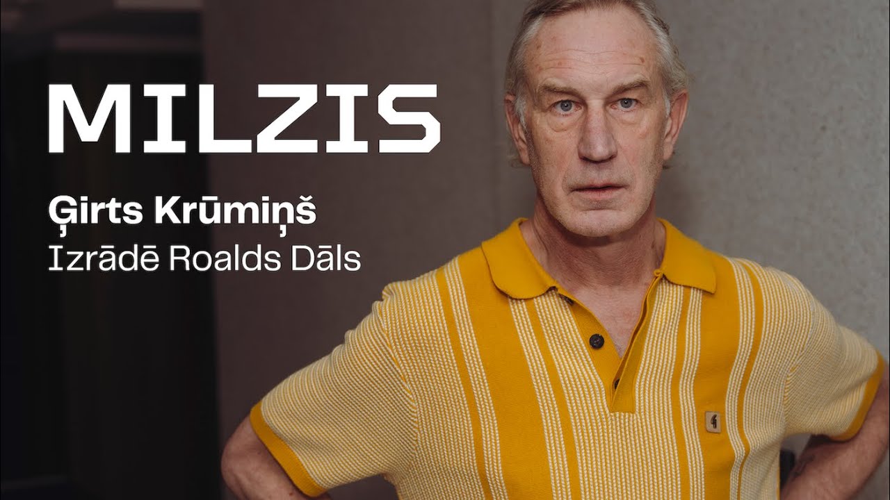 MILZIS | Ģirts Krūmiņš Roalda Dāla lomā | DAILES TEĀTRIS