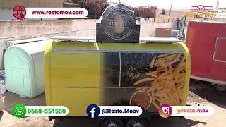Remorque Food truck construit par Rest'Mov