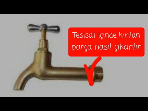 Video: Kare boru tapasını nasıl çıkarırsınız?