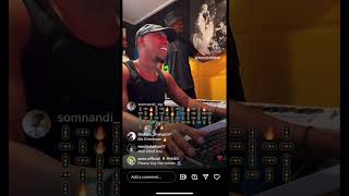 PCEE previews new  music on IG Live with Robot boi🎶 #trending