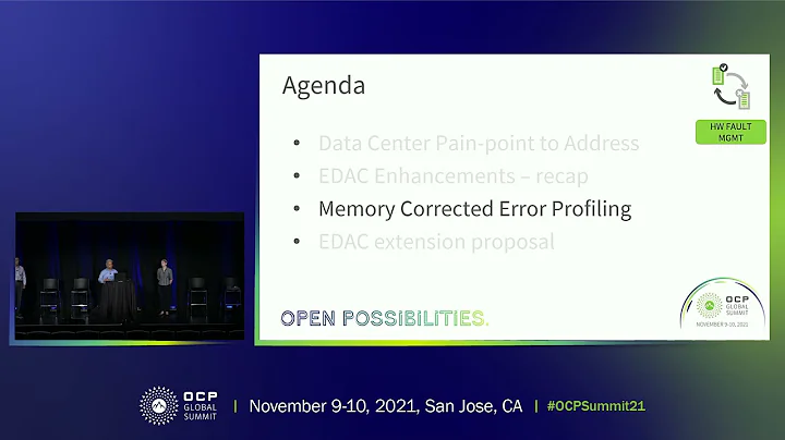 Memory Corrected Error profiling via Linux EDAC Driver within large scale cloud infrastructur