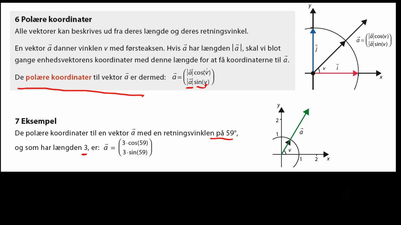 Polære koordinater - YouTube