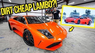 I Just Bought The Lamborghini Murcielago From FAST \& FURIOUS! (CHEAPEST IN THE WORLD!!!)