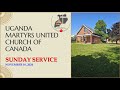 UMUCCA Sunday Service 10 November 2024 - Remembrance Day