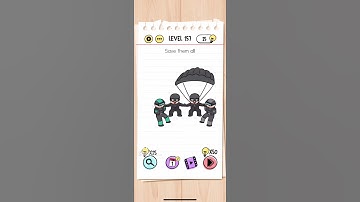 Brain Test Level 157 Save them all Answer