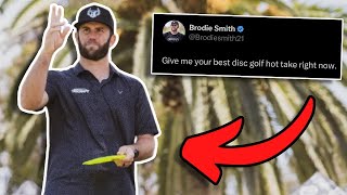 Brodie Smith Stirs Up The Disc Golf Community