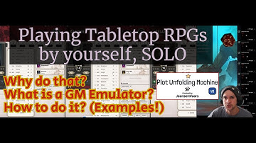 How to play ANY tabletop RPG by yourself? (Solo for beginners) - With Examples