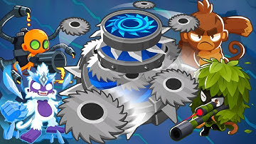 Erosion Chimps with Super Maelstrom and Axis of Debuff By ShaddowSquid! - Bloons TD 6