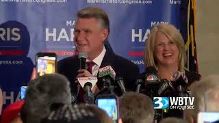 Mark Harris Celebrates Election Fraud 