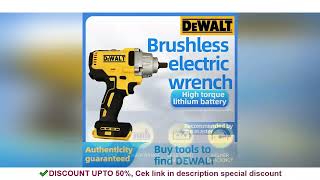 DEWALT DCF900 Electric Impact Wrench Brushless Cordless 1/2" Compact Three Speed Adjustment