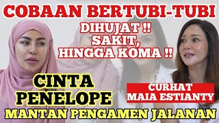 CINTA PENELOPE : HIJRAH TETAP DIHUJAT !! COBAAN DATANG BERTUBI-TUBI, SAAT SAKIT SEMUA TEMAN HILANG