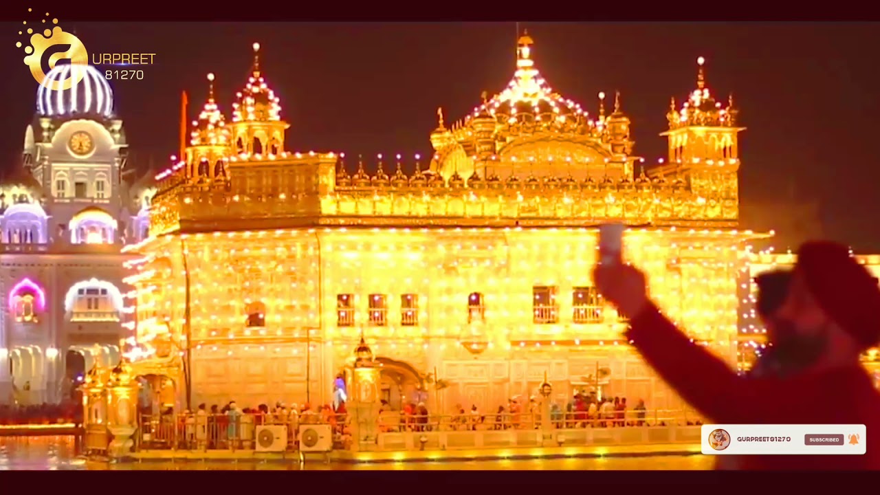 Happy Diwali Amritsar Di  Golden Temple Diwali  Trending Instagram Status   Gurpreet81270