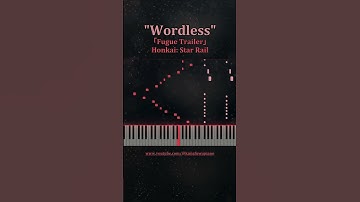 Thumbnail of Fugue Trailer: "Wordless" - Honkai: Star Rail | Piano Tutorial #honkaistarrail #崩壊スターレイル #忘归人 #ピアノ