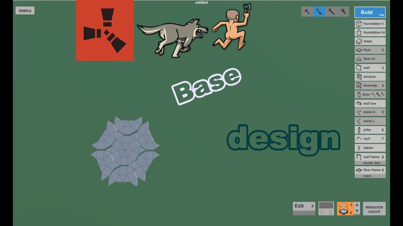 Rust: Hard Raid Clan Base Design (TÜRKÇE) #2