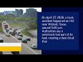 1 Injured in Truck Accident on I-10 Near Mile Marker 74 in Ward County