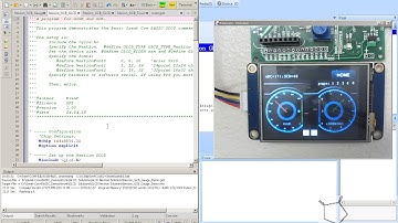 Great Cow BASIC Nextion GLCD demonstration