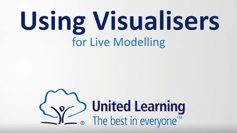 Principle of Using Visualisers for Live Modelling