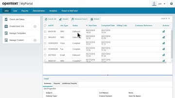 Demo: OpenText Notifications